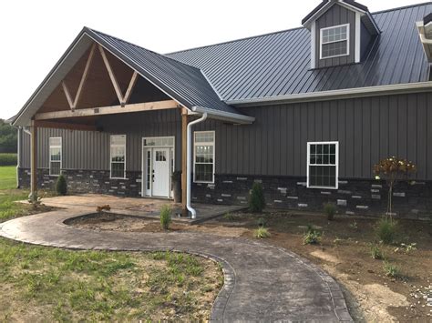 Pole Barn Homes In Howard County In Post Frame Building