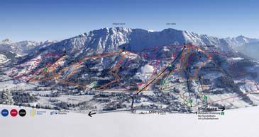 Oberjoch Bad Hindelang Ski Resort Winter Holiday Winter Sport