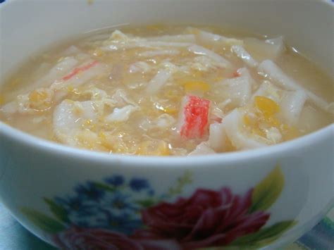 Sup ketam ala chinese style yang sedap mudah chinese style crab stick soup lockdown meal. Semuanya di LiL dapur Siti ^_^: Resipi - Sup Jagung Ketam ...