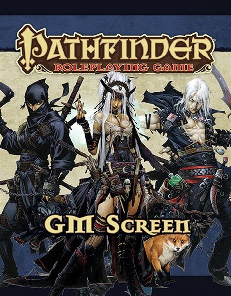 Pathfinder Roleplaying Game Gm Screen—alternate Cover Ogl