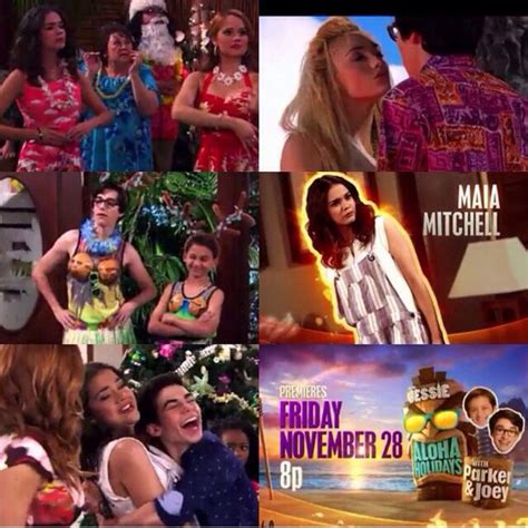 Maia S Nd Time On Jessie Can T Wait Jessie Aloha Holiday With Parker And Joey