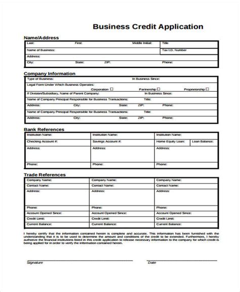 Check spelling or type a new query. FREE 17+ Credit Application Forms in PDF | Excel | MS Word