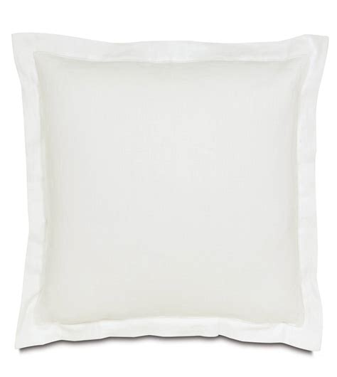 Luxury Bedding By Eastern Accents Breeze White Euro Sham