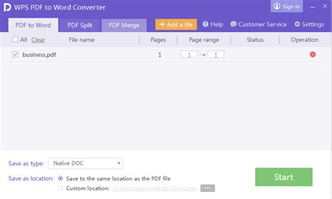 Wps pdf to word converter can easily convert your pdf files to editable word (doc/docx/text) documents securely and steadily. Convert PDF to Word with WPS Office