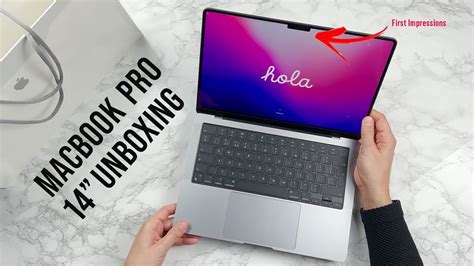 Macbook Pro Unboxing And First Impressions M Pro Gb Tb Youtube