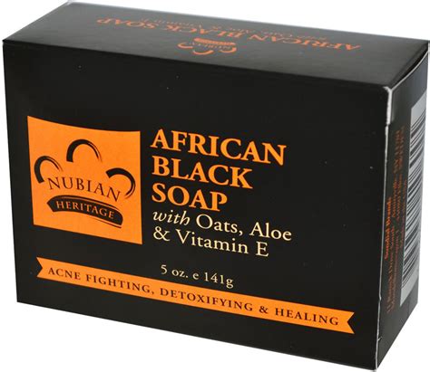 Nubian heritage african black soap works no doubt, however for beauty. Nubian Heritage African Black Soap Bar 5 oz