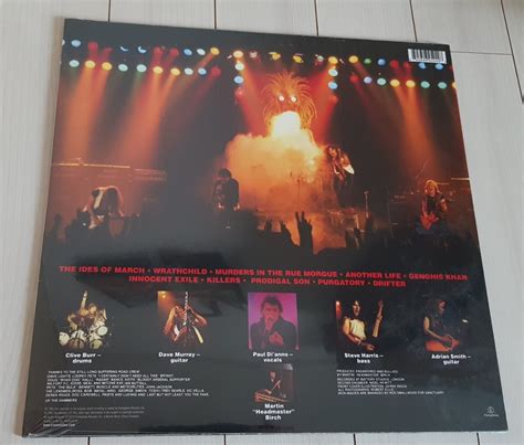 Iron Maiden Killers Vinyl Photo Metal Kingdom