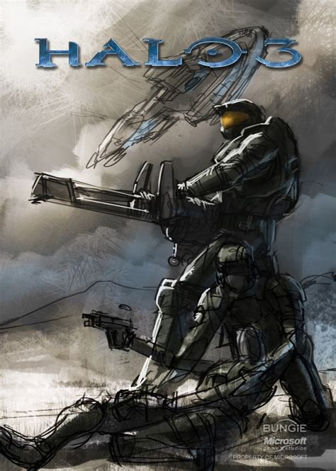 A Gallery Of Excellent Halo Concept Art From Bungies Isaac Hannaford