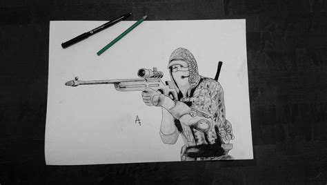Someone Asked Me To Draw Battlefield Sniper Battlefield4