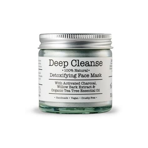 Deep Cleanse Vegan Organic Face Mask By Corinne Taylor