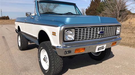 Go Off Roading In This 1972 Chevrolet K5 Blazer Vintage Suv Motorious