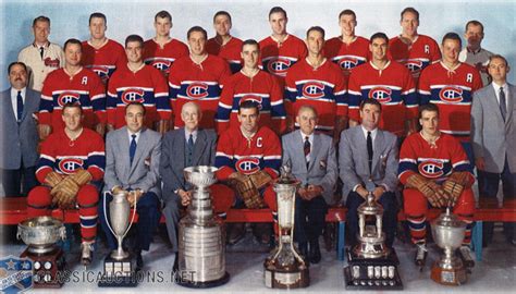 Montreal Canadiens Stanley Cup Champions 1957 Hockeygods