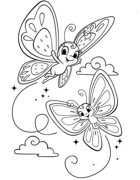 40 Free Printable Butterfly Coloring Pages