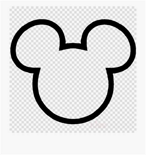 Mickey Mouse Head Silhouette Svg Free Svg Design File