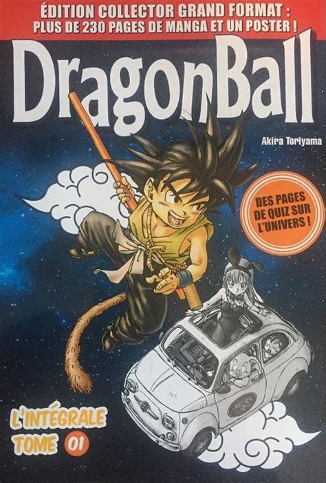 List of dragon ball super manga chapters. L'intégrale Tome 1 - manga Dragon Ball - La Collection ...