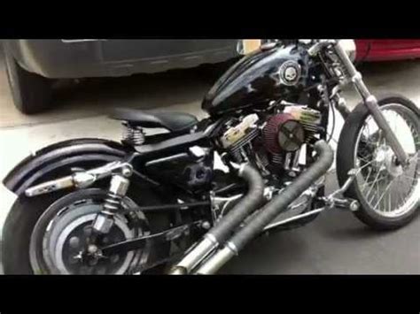 Harley sportster 48 i really want this air cleaner cover. Harley Davidson Sportster 1200 bobber - YouTube