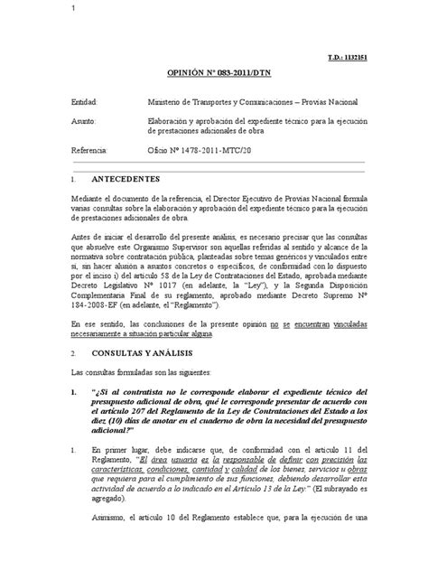 Opinion Adicional De Obra Regulación Pena Capital