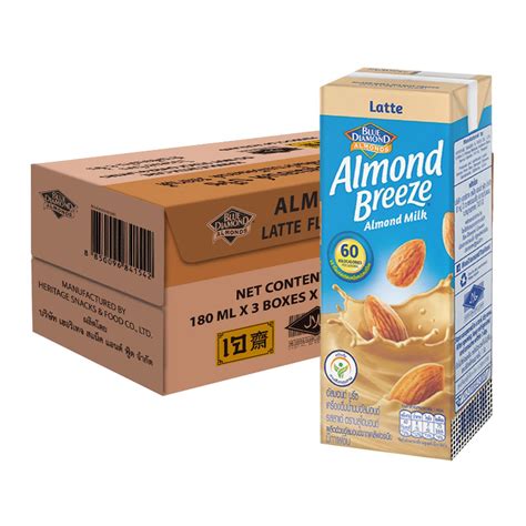 Breeze Almond Milk Latte 24 X 180ml Supply Monsters