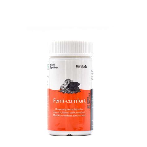 Hby Femi Comfort 60 Veg Capsules Bali Direct Free Delivery