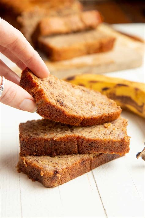 One Bowl Almond Flour Banana Bread Paleo Gluten Free Wholefully