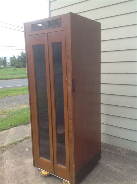 1950s Wooden Telephone Booth Obnoxious Antiques