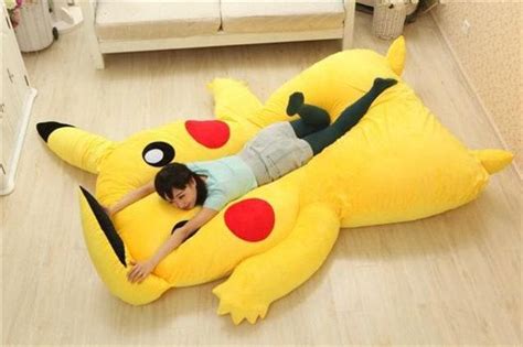 Pikachu Beanbag Pikachu Bed Giant Pikachu Japanese Bed
