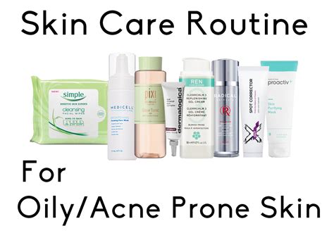 My Current Skin Care Routine Oily And Acne Prone Skin Video