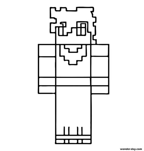 Desenhos Minecraft Para Colorir