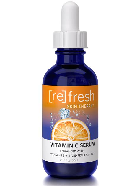 Vitamin c reduces the deterioration of your skin and other tissues. Vitamin C Serum with Vitamins E, B and Ferulic Acid ...