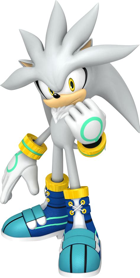 Sonic Free Riders — Signature Render Silver The Hedgehog Gallery