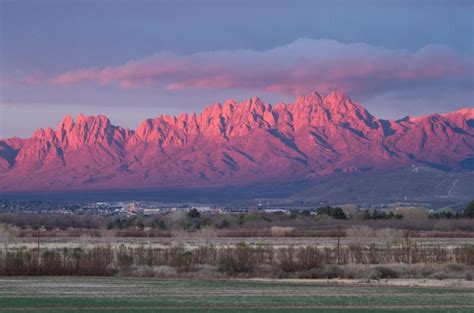 Sunset On The Organ Mountains Photo Tom Conelly Photos At