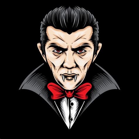 Premium Vector Dracula Art Arte Horror Produção De Arte Vetores