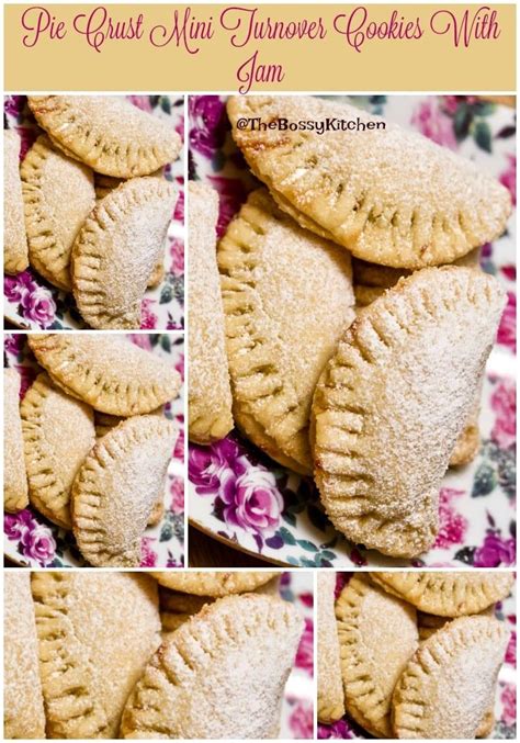 Trim crust to 1/2 inch from edge of pan. These Pie Crust Mini Turnover Cookies with jam are an easy ...