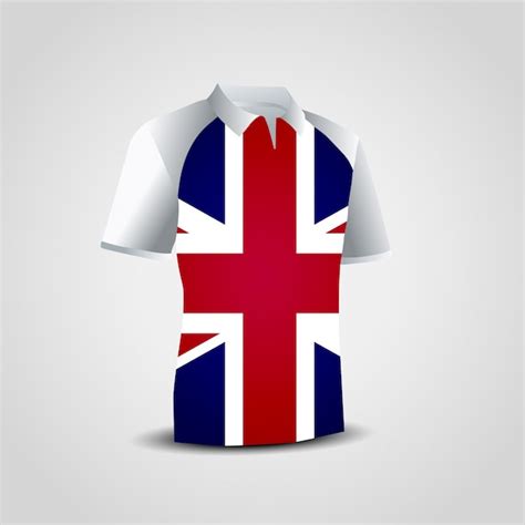 Premium Vector British Flag Design Tshirt Vector