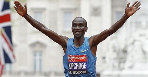And people are trying to discredit this accomplishment because it wasn't a real race and. Eliud Kipchoge of Kenya comes 24 seconds short of sub-2 ...