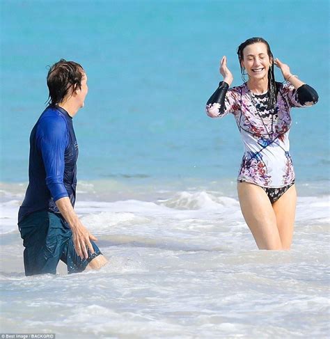 Paul Mccartney Showers Wife Nancy With Kisses In St Barths Daily Mail Online Chelsea Star