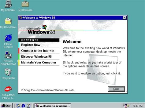 Windows 98 A Los Veinte Años Quién Te Ha Visto Y Quién Te Vio