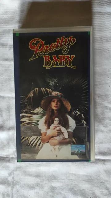 VHS PRETTY BABY Keith Carradine Susan Sarandon Brooke Shields Louis Malle EUR