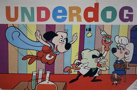 Underdog Game Close Up Milton Bradley 1964 Underdog Old Tv Shows