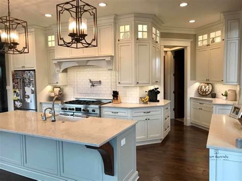 Or you can use giani countertop paint kit or daich countertop kit. Shiloh Polar White Painted Maple Kitchen Perimeter ...