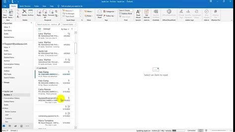 Add An Additional Mailbox In Outlook As A Delegate Youtube