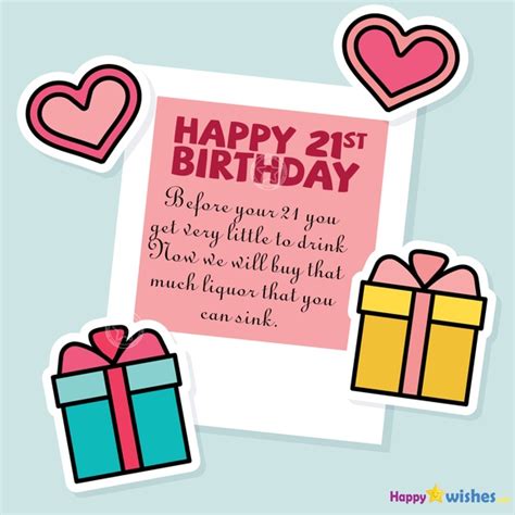 Happy 21st Birthday Wishes Quotes Images And Meme