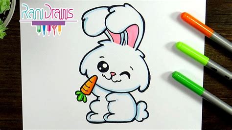Cómo Dibujar Un Conejo How To Draw A Bunny Youtube
