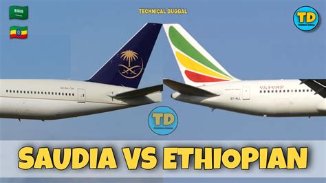 Saudi Arabian Airlines Vs Ethiopian Airlines Comparison 2021 YouTube