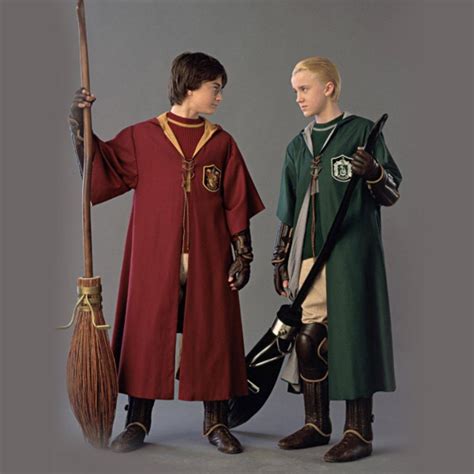 Adult Kids Harry Potter Quidditch Robe Cloak Gryffindor Slytherin Fancy