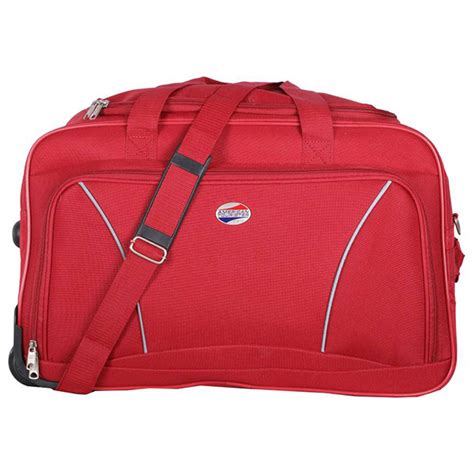American Tourister Red Vision 57cm Duffle Bag Mysoftlogiclk