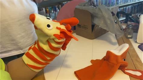 Baby Einstein Orange Zebra And Sunny Bunny Replica Puppets Unboxing