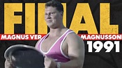 Magnús Ver Magnússon wins 1991 World's Strongest Man (FULL Final Event ...