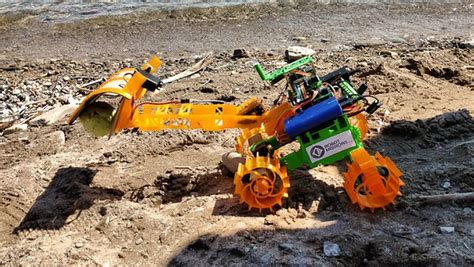 Robot Missions Aims To Clear Shoreline Debris With Tiny Robots