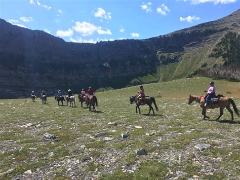 Waterton Lakes National Park Guided Horseback Riding Alpine Stables